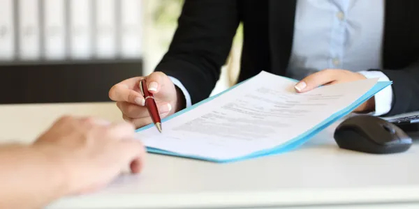 Notary signing appointment